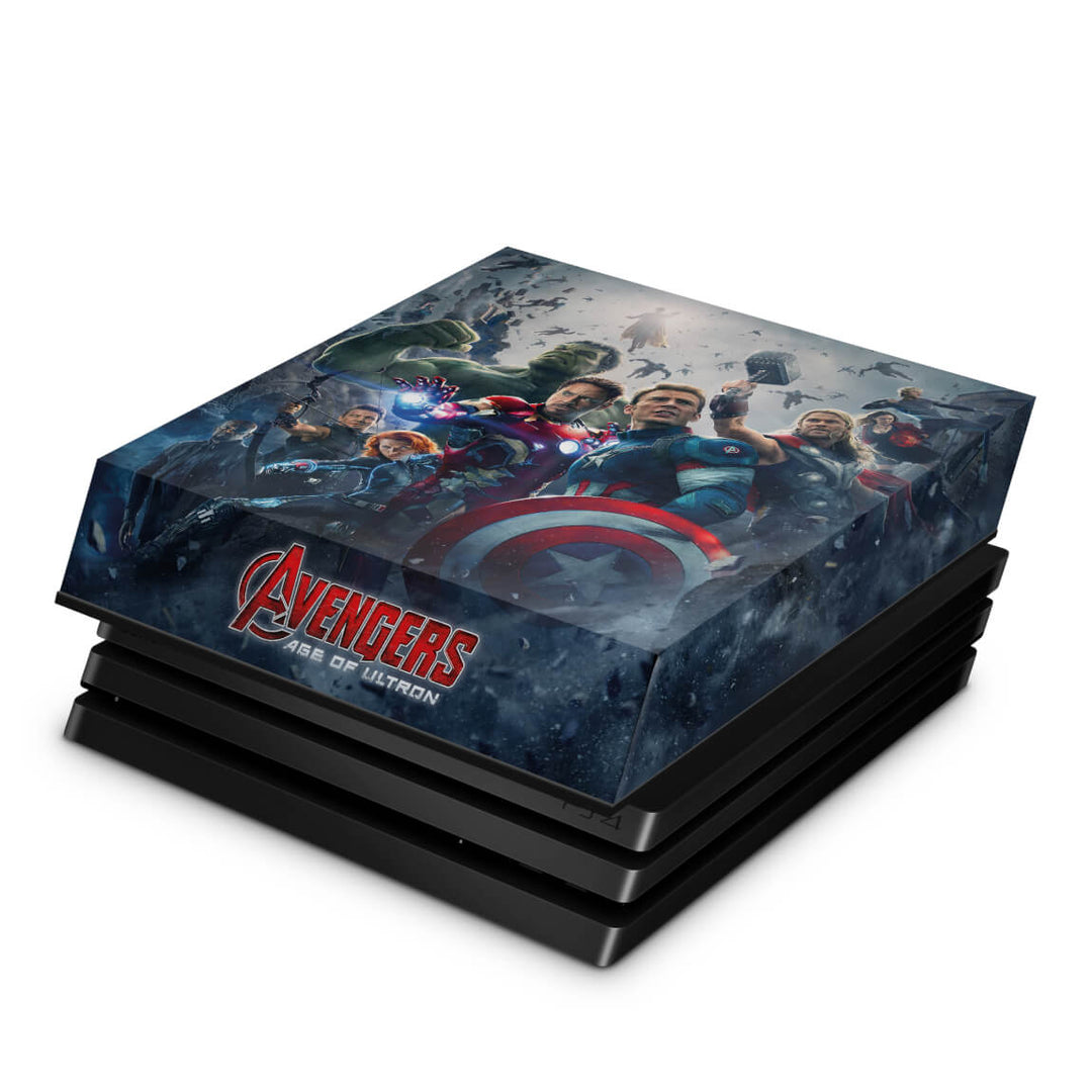 Capa Anti Poeira PS4 Pro - Avengers - Age of Ultron