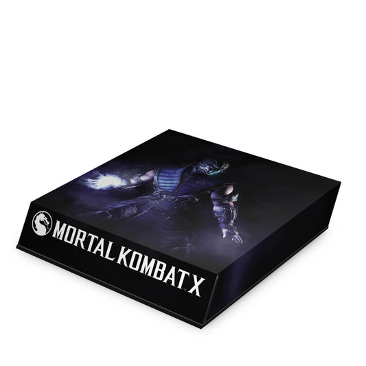 Capa Anti Poeira PS4 Pro - Mortal Kombat X - Sub Zero