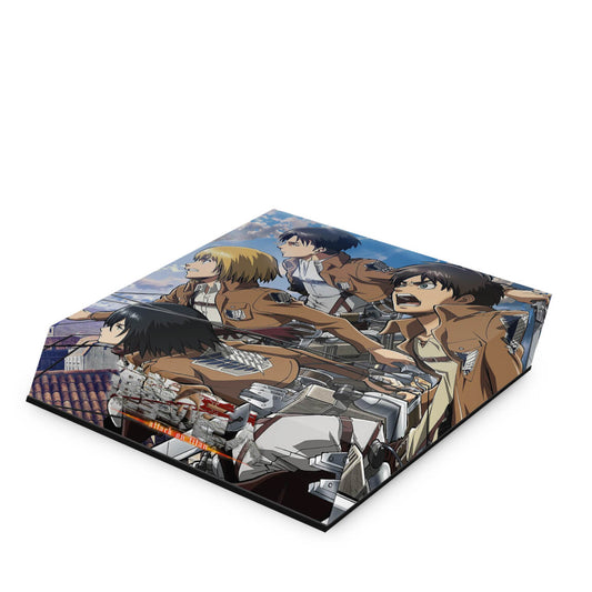 Capa Anti Poeira PS4 Pro - Attack On Titan - shingeki no kyojin #A