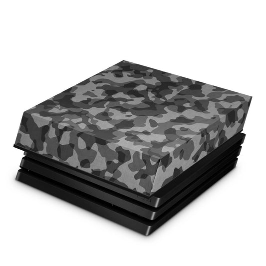 Capa Anti Poeira PS4 Pro - Camuflagem Cinza