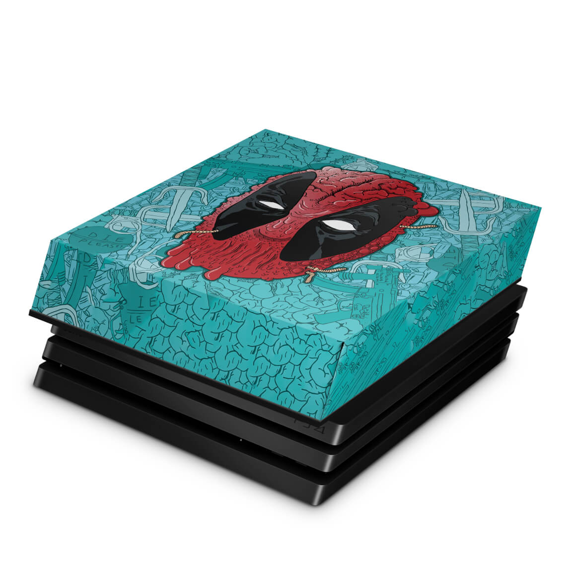 Capa Anti Poeira PS4 Pro - Deadpool