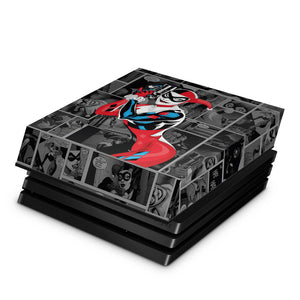 Capa Anti Poeira PS4 Pro - Harley Quinn - Arlequina #a