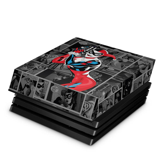 Capa Anti Poeira PS4 Pro - Harley Quinn - Arlequina #a