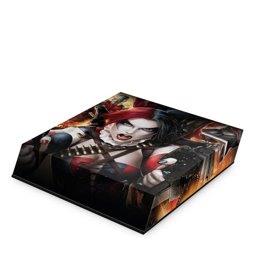 Capa Anti Poeira PS4 Pro - Harley Quinn - Arlequina #b