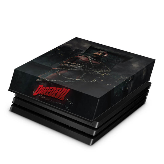 Capa Anti Poeira PS4 Pro - Daredevil Demolidor