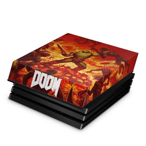 Capa Anti Poeira PS4 Pro - Doom