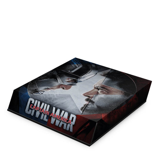 Capa Anti Poeira PS4 Pro - Capitão America - Guerra Civil