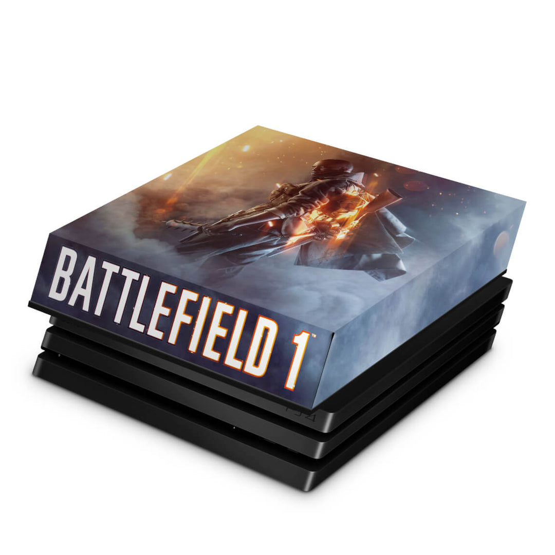 Capa Anti Poeira PS4 Pro - Battlefield 1 - Pop Arte Skins