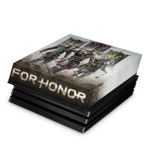 Capa Anti Poeira PS4 Pro - For Honor