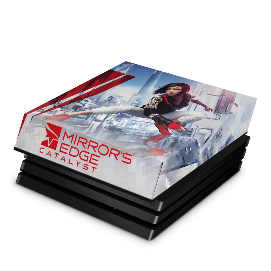 Capa Anti Poeira PS4 Pro - Mirror's Edge Catalyst