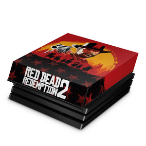 Capa Anti Poeira PS4 Pro - Red Dead Redemption 2