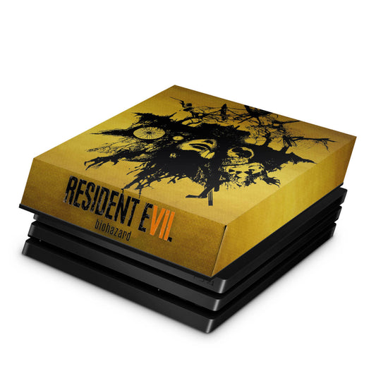 Capa Anti Poeira PS4 Pro - Resident Evil 7: Biohazard