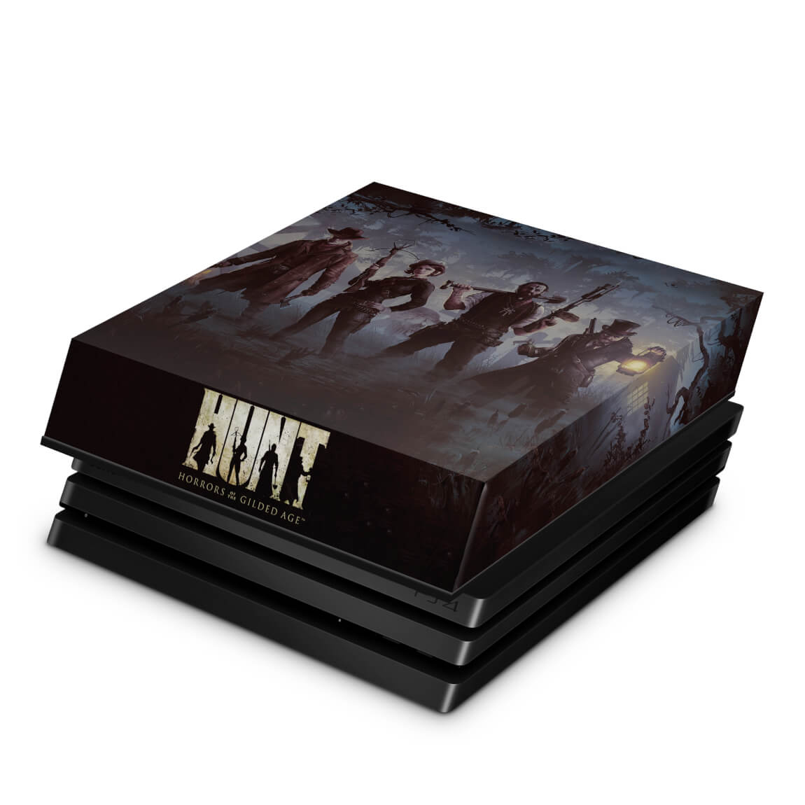 Capa Anti Poeira PS4 Pro - Hunt: Horrors of the Gilded Age