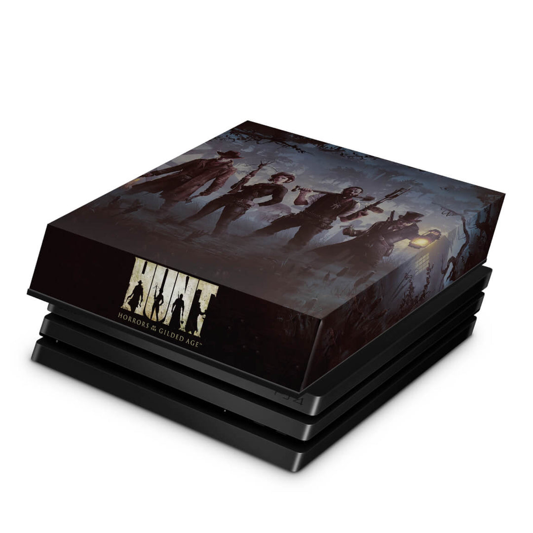Capa Anti Poeira PS4 Pro - Hunt: Horrors of the Gilded Age