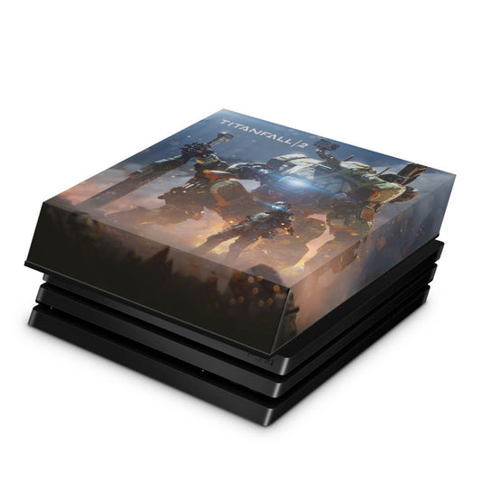 Capa Anti Poeira PS4 Pro - Titanfall 2 #b