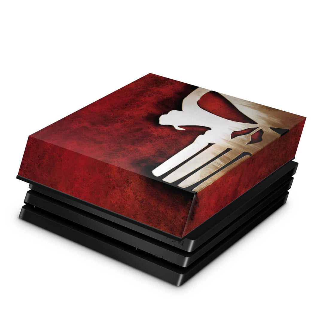 Capa Anti Poeira PS4 Pro - The Punisher Justiceiro