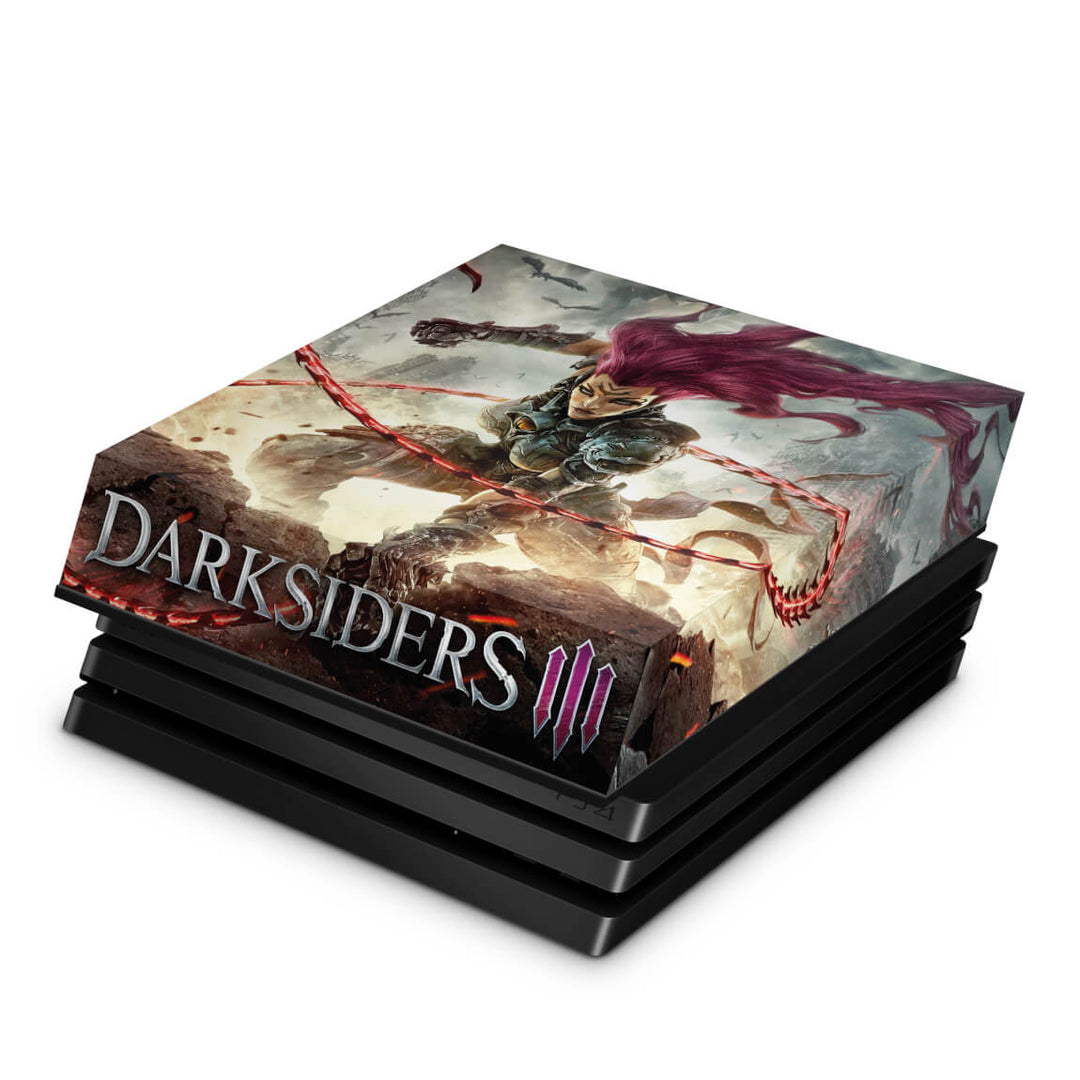Capa Anti Poeira PS4 Pro - Darksiders 3