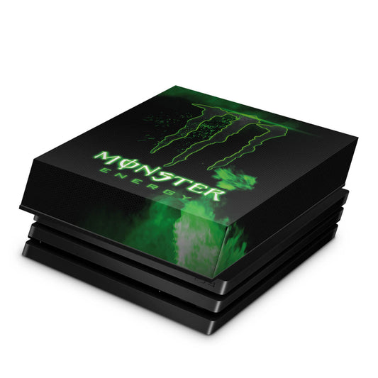 Capa Anti Poeira PS4 Pro - Monster Energy Drink