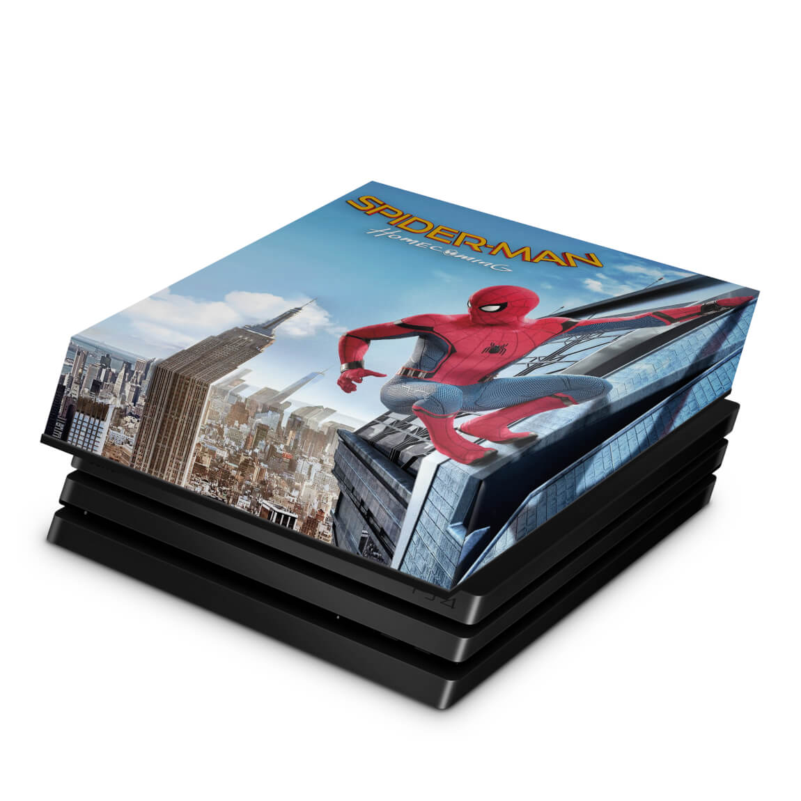 Capa Anti Poeira PS4 Pro - Spiderman - Homem Aranha Homecoming