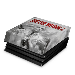 Capa Anti Poeira PS4 Pro - The Evil Within 2