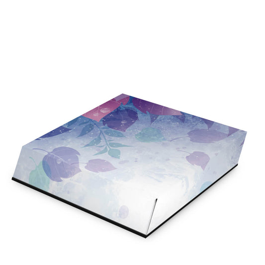 Capa Anti Poeira PS4 Pro - Folhas Lilás