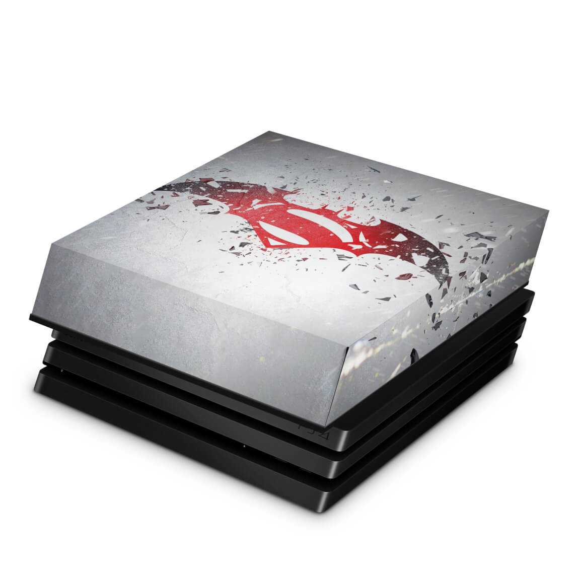 Capa Anti Poeira PS4 Pro - Batman vs Superman Logo