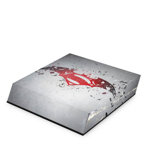 Capa Anti Poeira PS4 Pro - Batman vs Superman Logo - Pop Arte Skins - foto 2