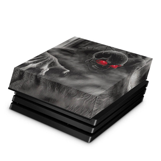 PS4 Pro Capa Anti Poeira - Caveira Skull