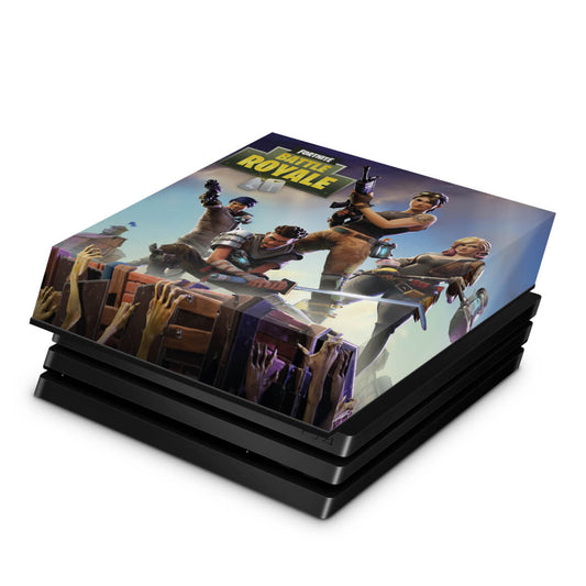 PS4 Pro Capa Anti Poeira - Fortnite Battle Royale