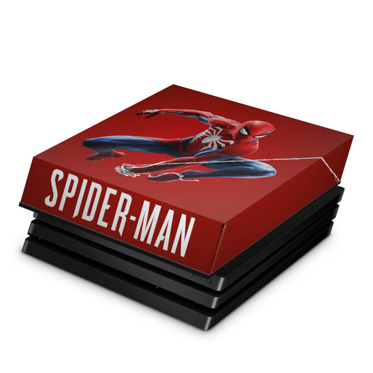 PS4 Pro Capa Anti Poeira - Homem Aranha Spider-man