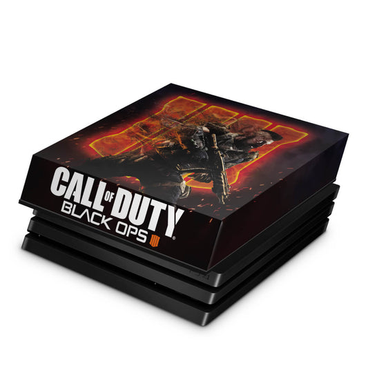 PS4 Pro Capa Anti Poeira - Call of Duty Black Ops 4