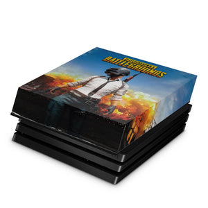 Capa Anti Poeira PS4 Pro - Players Unknown Battlegrounds PUBG
