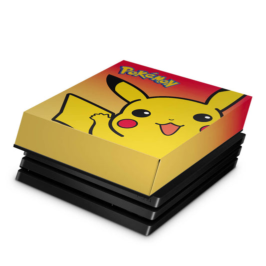 PS4 Pro Capa Anti Poeira - Pokemon Pikachu