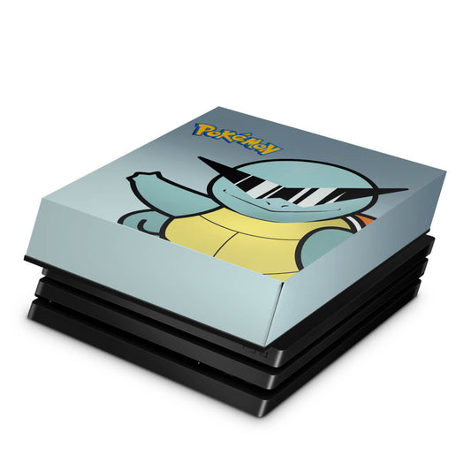 PS4 Pro Capa Anti Poeira - Pokemon Squirtle
