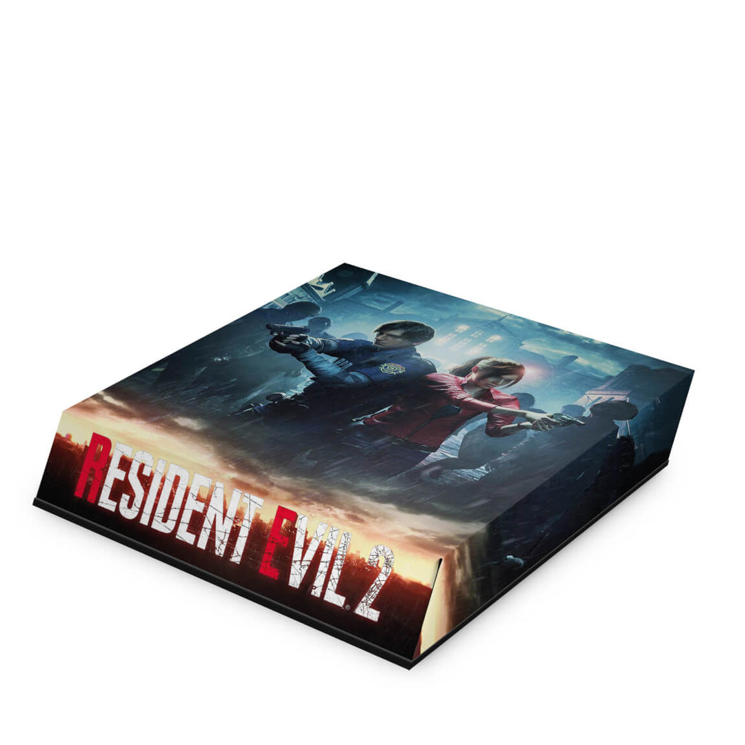 Capa Anti Poeira PS4 Pro - Resident Evil 2 Remake - Pop Arte Skins - foto 2
