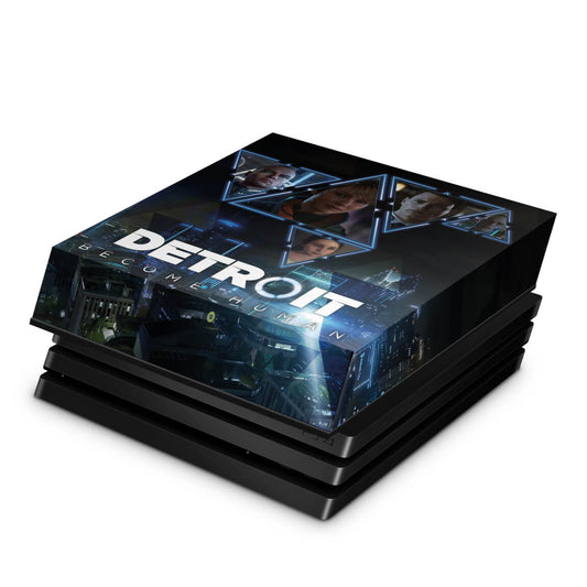 PS4 Pro Capa Anti Poeira - Detroit Become Human