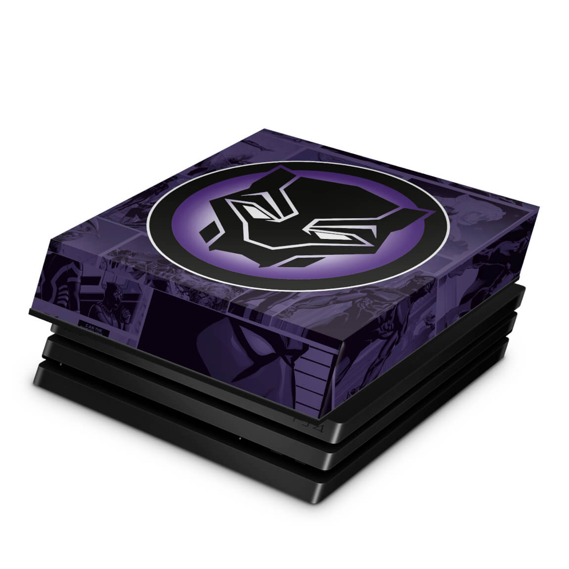 PS4 Pro Capa Anti Poeira - Pantera Negra Comics