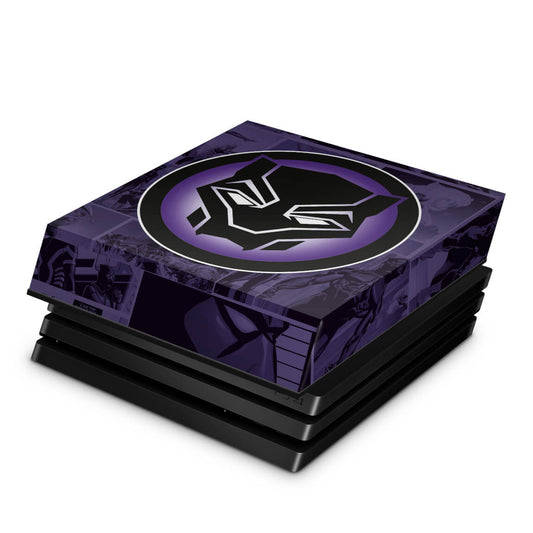 PS4 Pro Capa Anti Poeira - Pantera Negra Comics