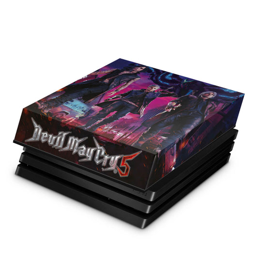 PS4 Pro Capa Anti Poeira - Devil May Cry 5