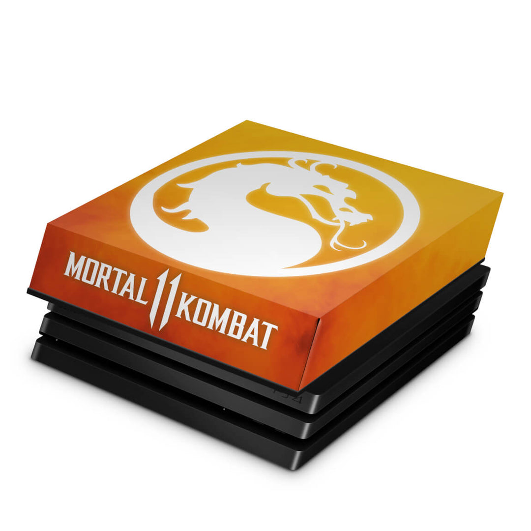 Capa Anti Poeira PS4 Pro - Mortal Kombat 11