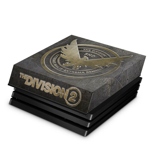 PS4 Pro Capa Anti Poeira - The Division 2