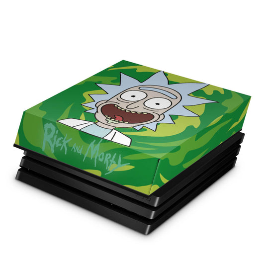 PS4 Pro Capa Anti Poeira - Rick Rick and Morty
