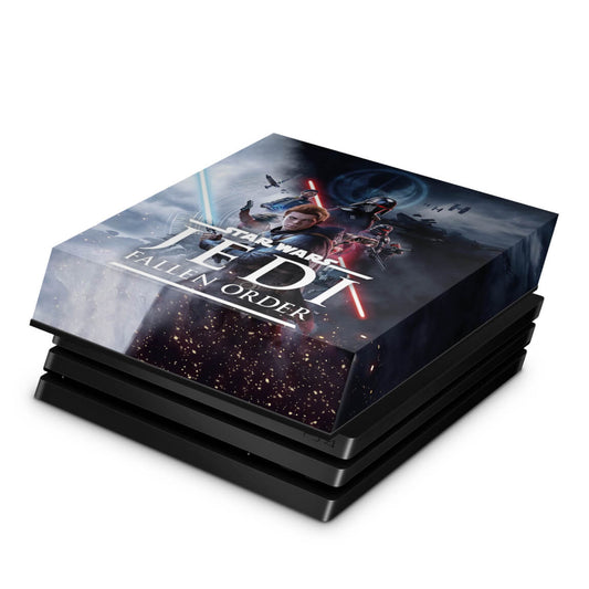 PS4 Pro Capa Anti Poeira - Star Wars Jedi Fallen Order