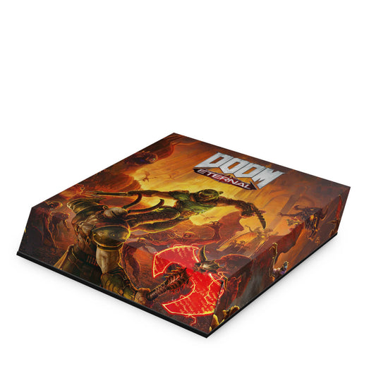 PS4 Pro Capa Anti Poeira - Doom Eternal