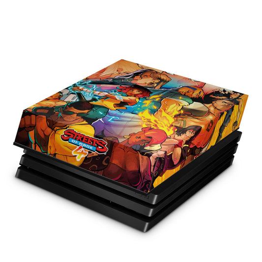 PS4 Pro Capa Anti Poeira - Streets of Rage 4