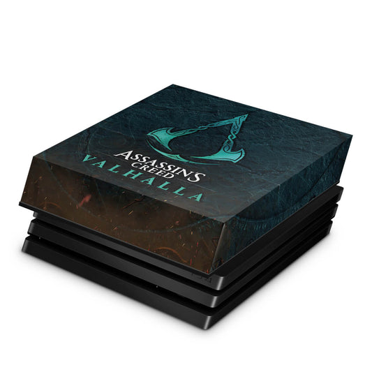 PS4 Pro Capa Anti Poeira - Assassin's Creed Valhalla