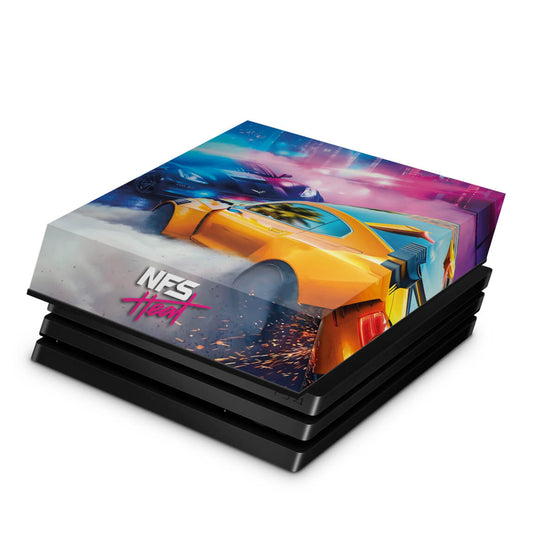 PS4 Pro Capa Anti Poeira - Need For Speed Heat