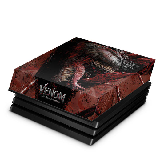 PS4 Pro Capa Anti Poeira - Venom Tempo de Carnificina