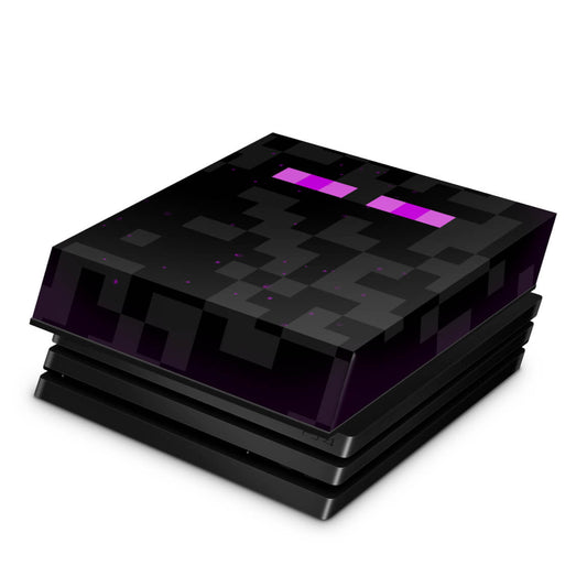 PS4 Pro Capa Anti Poeira - Minecraft Enderman