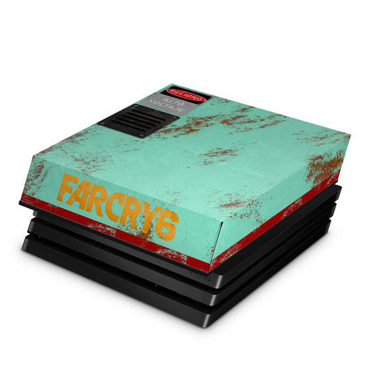 PS4 Pro Capa Anti Poeira - Far Cry 6